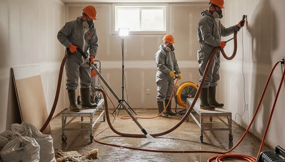 Burst pipe cleanup in Moreno Valley, CA by water damage restoration professionals