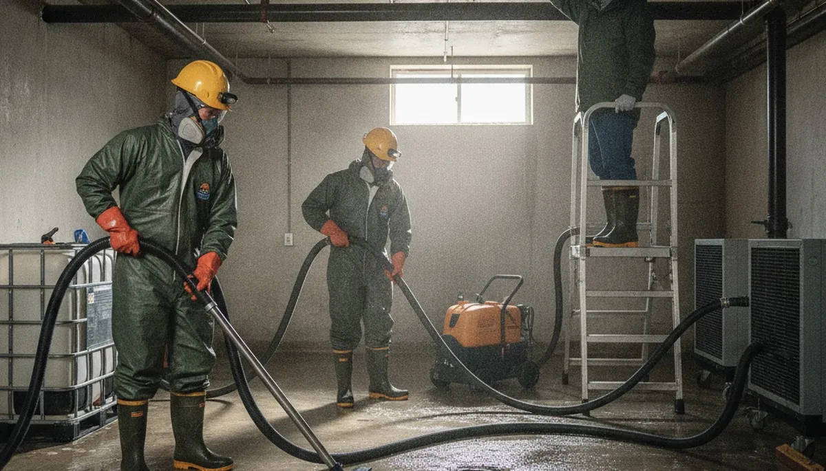 Burst pipe cleanup team restoring water-damaged homes in Moreno Valley, CA