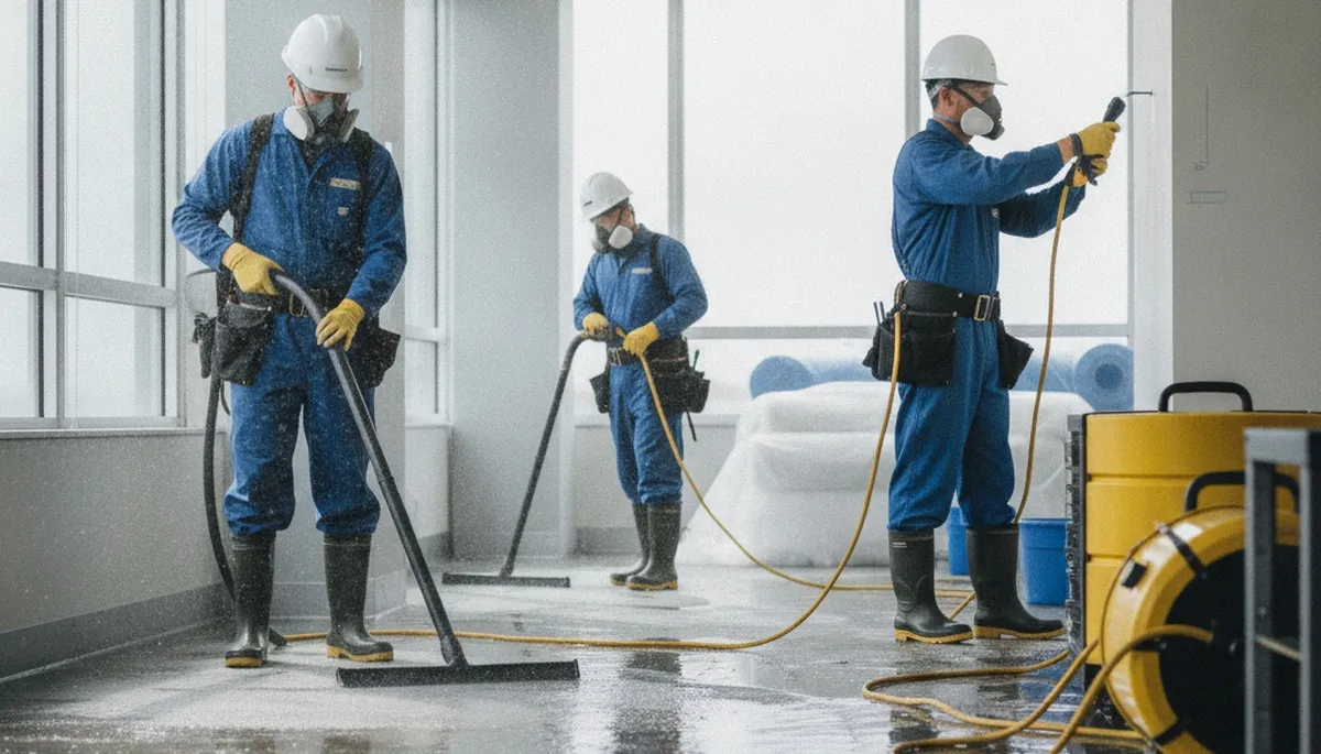 Commercial water damage restoration in Moreno Valley, CA by a 24/7 local restoration team