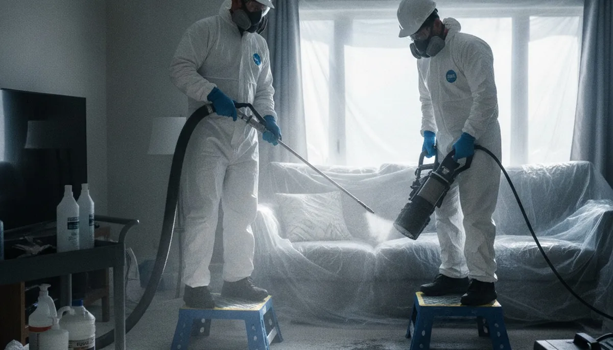 Water damage odor removal service in Moreno Valley, CA for homes after flooding and leaks