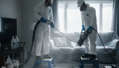 Water damage odor removal service in Moreno Valley, CA for homes after flooding and leaks