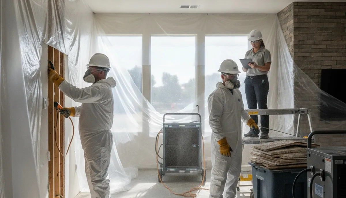 Water damage restoration team serving Moreno Valley, CA with professional cleanup and repair services