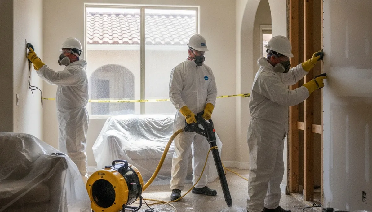 Water damage restoration team serving Moreno Valley, CA for fast home and business cleanup