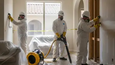 Water damage restoration team serving Moreno Valley, CA for fast home and business cleanup