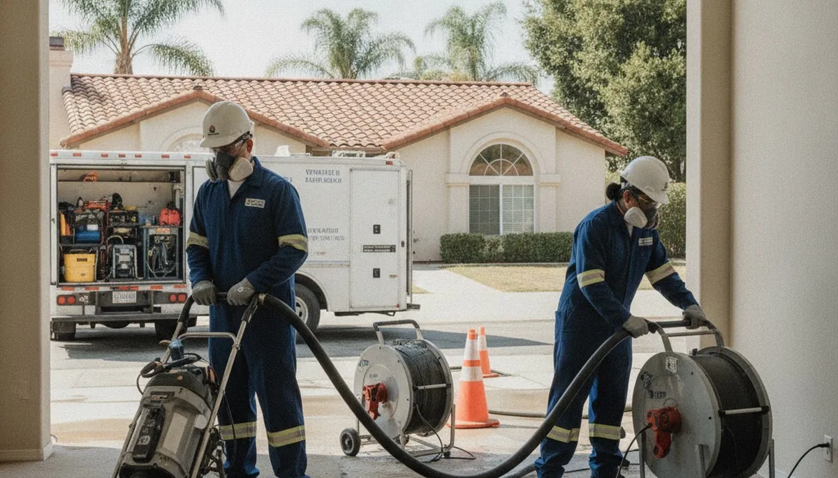 Water damage restoration team serving Moreno Valley, CA for emergency cleanup and repairs