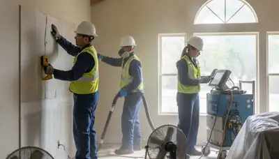 Water damage restoration team serving Moreno Valley, CA for fast cleanup and repair